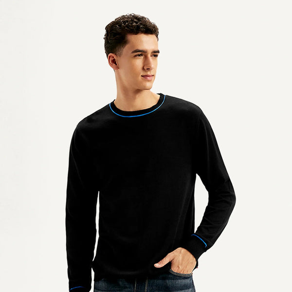 LEVI'S® MENS LONG SLEEVE TEE - BLACK
