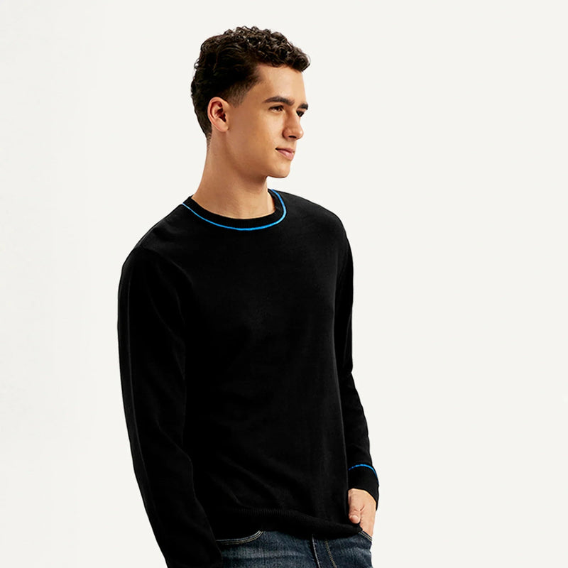 LEVI'S® MENS LONG SLEEVE TEE - BLACK