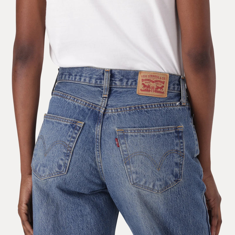 94 BAGGY BOOT ZA PARADISE FOUND- DARK INDIGO - WORN IN