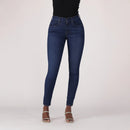 LEVI'S® WOMEN'S CURVY HIGH-RISE SUPER SKINNY - DARK INDIGO - WORN IN