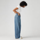 LEVI'S® WOMEN'S CINCH BAGGY JEANS - MED INDIGO - WORN IN