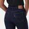 LEVI'S® WOMEN'S 720 HIGH-RISE SUPER SKINNY JEANS - DARK INDIGO - FLAT FINISH