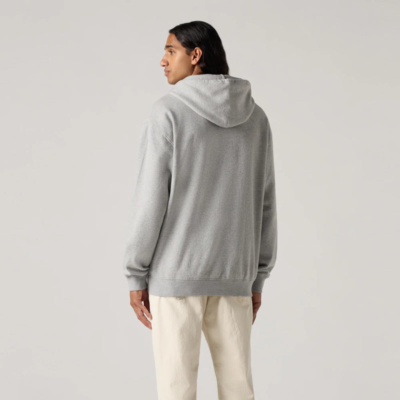 LEVI'S® MEN'S RELAXED FIT GRAPHIC HOODIE - GREY