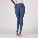 LEVI'S® WOMEN'S CURVY SUPER SKINNY - MED INDIGO - WORN IN