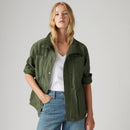 LEVI'S® WOMEN'S KARLIE UTILITY JACKET - GREEN