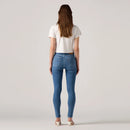 LEVI’S® WOMEN'S 721 HIGH-RISE SKINNY JEANS - MED INDIGO - WORN IN