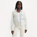 LEVI’S® WOMEN'S ORIGINAL TRUCKER JACKET - LIGHT INDIGO - WORN IN