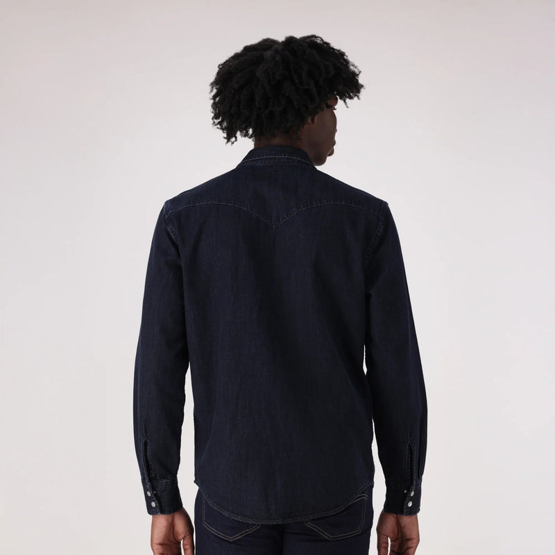 LEVI'S® MEN'S CLASSIC STANDARD FIT WESTERN SHIRT - BLUE