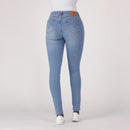 LEVI'S® WOMEN'S CURVY SKINNY  - MED INDIGO - WORN IN