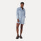 LEVI'S® WOMEN'S FLYNN WESTERN DRESS - MED INDIGO - FLAT FINISH