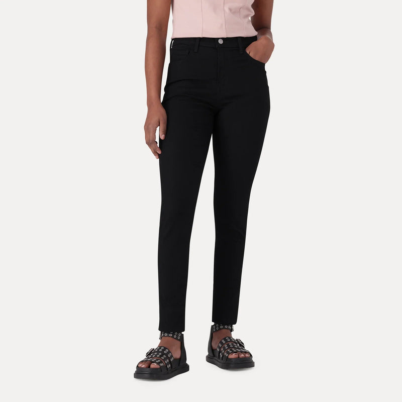 LEVI’S® WOMEN'S 710 MID-RISE SUPER SKINNY JEANS - BLACK
