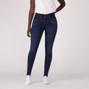 LEVI'S® WOMEN'S CURVY SUPER SKINNY  - DARK INDIGO - WORN IN