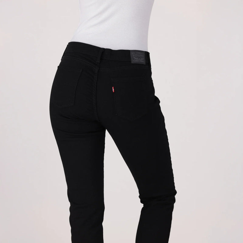 LEVI'S® WOMEN'S CURVY SKINNY  - BLACK