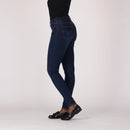 LEVI'S® CURVY HIRISE SUPERSKINNY  - DARK INDIGO - WORN IN