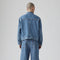 LEVI'S® MEN'S TWIST TRUCKER JACKET - MED INDIGO - WORN IN
