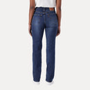 LEVI'S® WOMEN'S WEDGIE STRAIGHT JEANS - DARK INDIGO - WORN IN