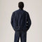 LEVI'S® X SACAI DENIM JACKET - DARK INIDGO - FLAT FINISH
