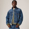 LEVI'S® X SACAI MEN'S DENIM X NYLON TWILL REVERSIBLE BLOUSON - DARK INDIGO - FLAT FINISH