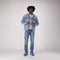 LEVI'S® MEN'S 511™ SLIM JEANS - MED INDIGO - WORN IN