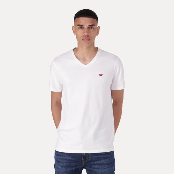 LEVI'S® MEN'S ORIGINAL HOUSEMARK V-NECK T-SHIRT - BLACK