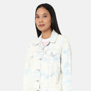LEVI’S® WOMEN'S ORIGINAL TRUCKER JACKET - LIGHT INDIGO - WORN IN