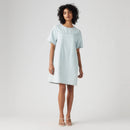 LEVI'S® WOMEN'S DENIM TEE DRESS - LIGHT INDIGO - FLAT FINISH