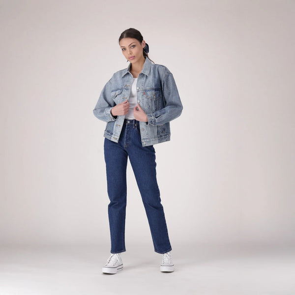 LEVI'S® WOMEN'S 501® ORIGINAL JEANS - DARK INDIGO - FLAT FINISH