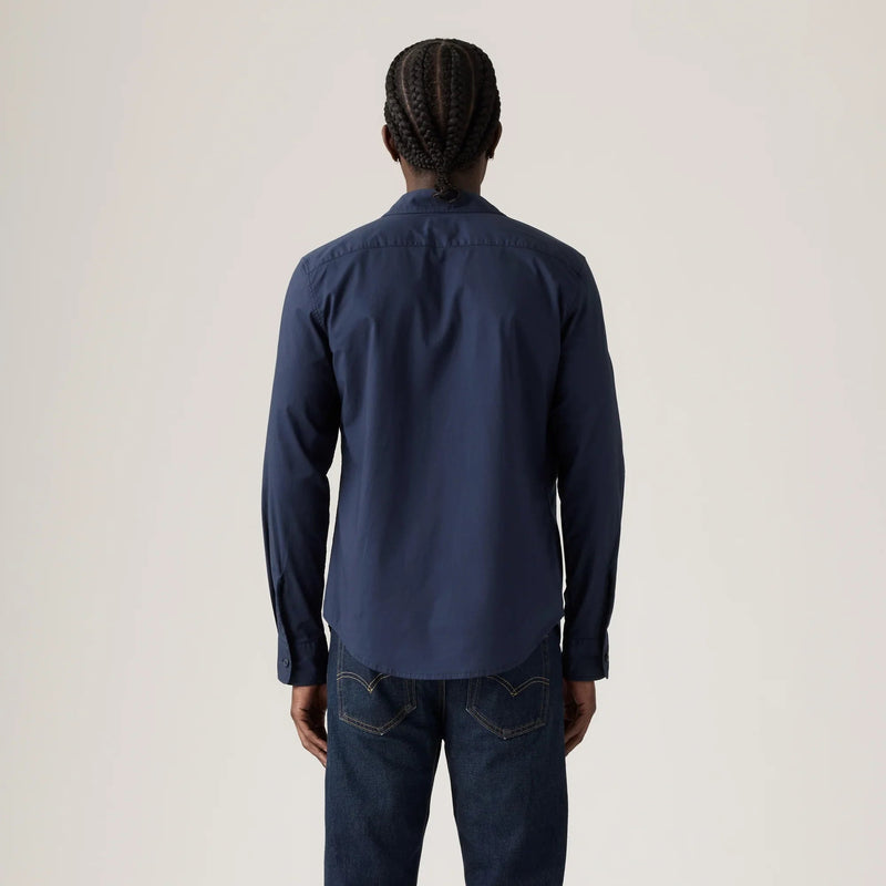 LEVI’S® MEN’S LONG-SLEEVE BATTERY HOUSEMARK SHIRT - BLUE