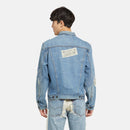 LEVI'S® MEN'S TRUCKER JACKET - MED INDIGO - WORN IN