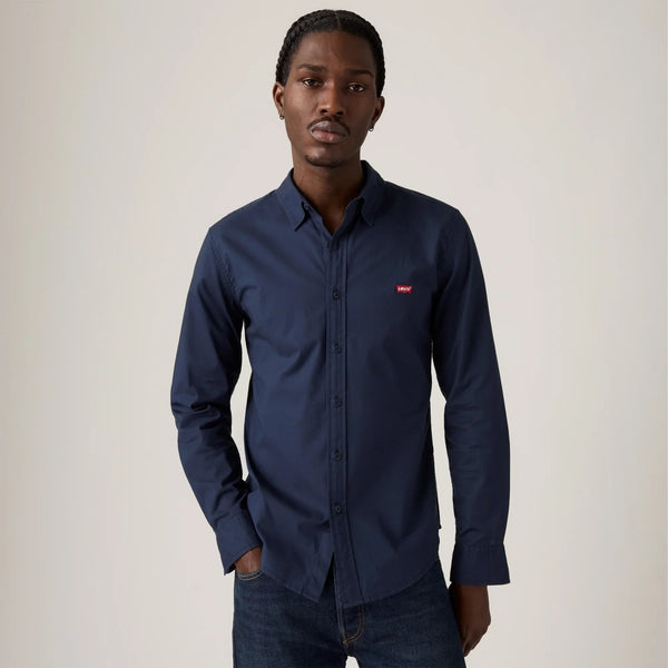 LEVI’S® MEN’S LONG-SLEEVE BATTERY HOUSEMARK SHIRT - BLUE