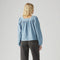 LEVI'S® WOMEN'S AMBER LONG-SLEEVE BLOUSE - MED INDIGO - FLAT FINISH