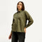 LEVI’S® WOMEN'S SOLID SPREAD COLLAR SHIRT - GREEN