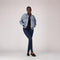 LEVI'S® CURVY HIRISE SUPERSKINNY  - DARK INDIGO - WORN IN