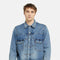 LEVI'S® MEN'S TYPE II TRUCKER JACKET - MED INDIGO - WORN IN