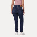 LEVI'S® WOMEN'S CURVY HIGH-RISE SUPER SKINNY - DARK INDIGO - WORN IN