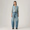 LEVI'S® WOMEN'S BAGGY DAD BARREL JEANS - MED INDIGO - WORN IN