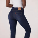 720 HIGH-RISE SUPER SKINNY JEANS - DARK INDIGO - WORN IN