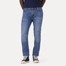 LEVI'S® MEN'S 511™ SLIM JEANS - MED INDIGO - WORN IN