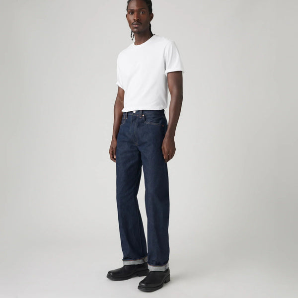 LEVI'S® MEN'S 501® ORIGINAL SHRINK-TO-FIT™ SELVEDGE JEANS - DARK WASH