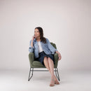 LEVI’S® WOMEN'S ORIGINAL TRUCKER JACKET - MED INDIGO - WORN IN