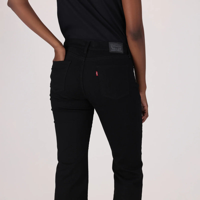 LEVI'S® WOMEN'S CURVY FLARE  - BLACK