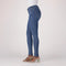 LEVI'S® WOMEN'S CURVY SUPER SKINNY - MED INDIGO - WORN IN
