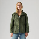 LEVI'S® WOMEN'S KARLIE UTILITY JACKET - GREEN