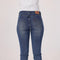 LEVI'S®CURVY STRAIGHT ZA - MED INDIGO - WORN IN