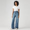 LEVI'S® WOMEN'S CINCH BAGGY JEANS - MED INDIGO - WORN IN
