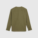 LEVI'S® MEN'S BANDED COLLAR 1 POCKET SHIRT - GREEN