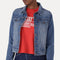 LEVI’S® WOMEN'S ORIGINAL TRUCKER JACKET - MED INDIGO - WORN IN