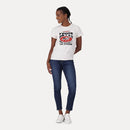 LEVI'S® WOMEN'S 720 HIGH-RISE SUPER SKINNY JEANS - DARK INDIGO - WORN IN