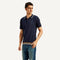 LEVI’S® MEN'S NAUTICAL TIPPING LAT KNIT POLO - BLUE