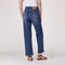LEVI'S® WOMEN'S RIBCAGE STRAIGHT ANKLE JEANS - DARK INDIGO - WORN IN